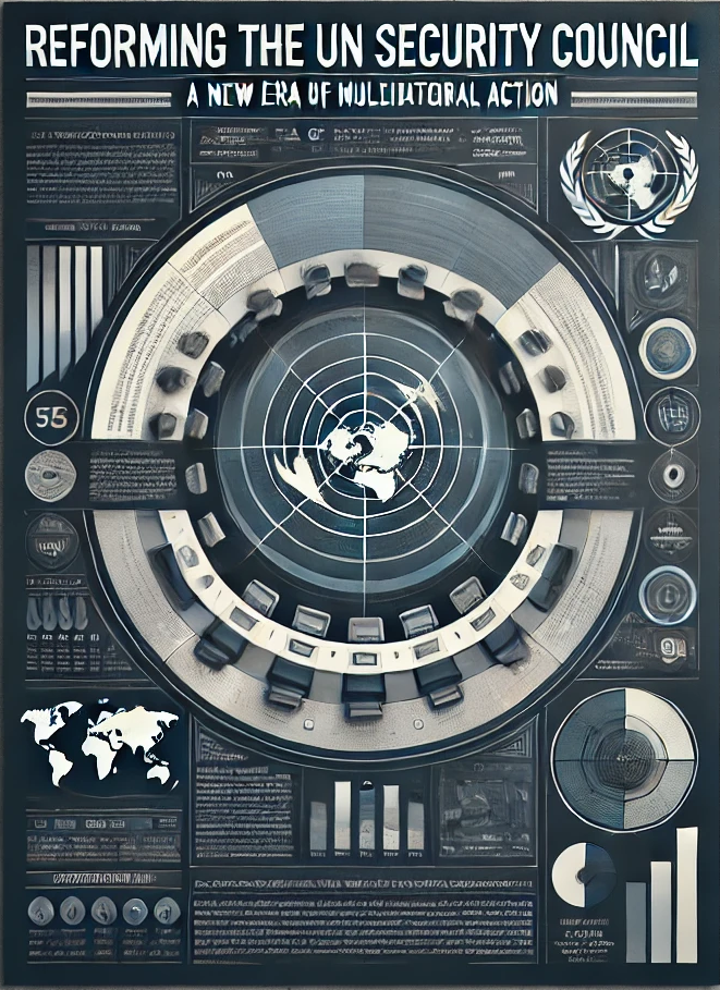 Esta imagen invita a todos a tomar consciencia de que ya hemos llegado al momento en que debemos de actuar, no podemos permitir que el futuro del mundo este en manos del derecho de veto.